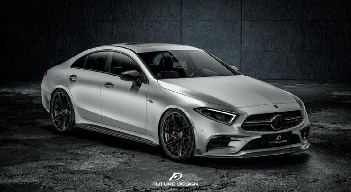 定価19.8万税込　フューチャーデザイン ドライカーボン CLS450前期 FD Carbon Fiber SIDE SKIRTS for CLS450/CL53 2019-ON – Future