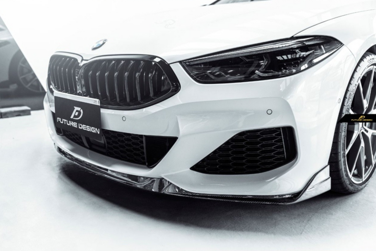 BMW G14 G15 G16 8シリーズ　フロント　ハーマンカードン Future Design Carbon FD GT Carbon Fiber Front Lip for BMW
