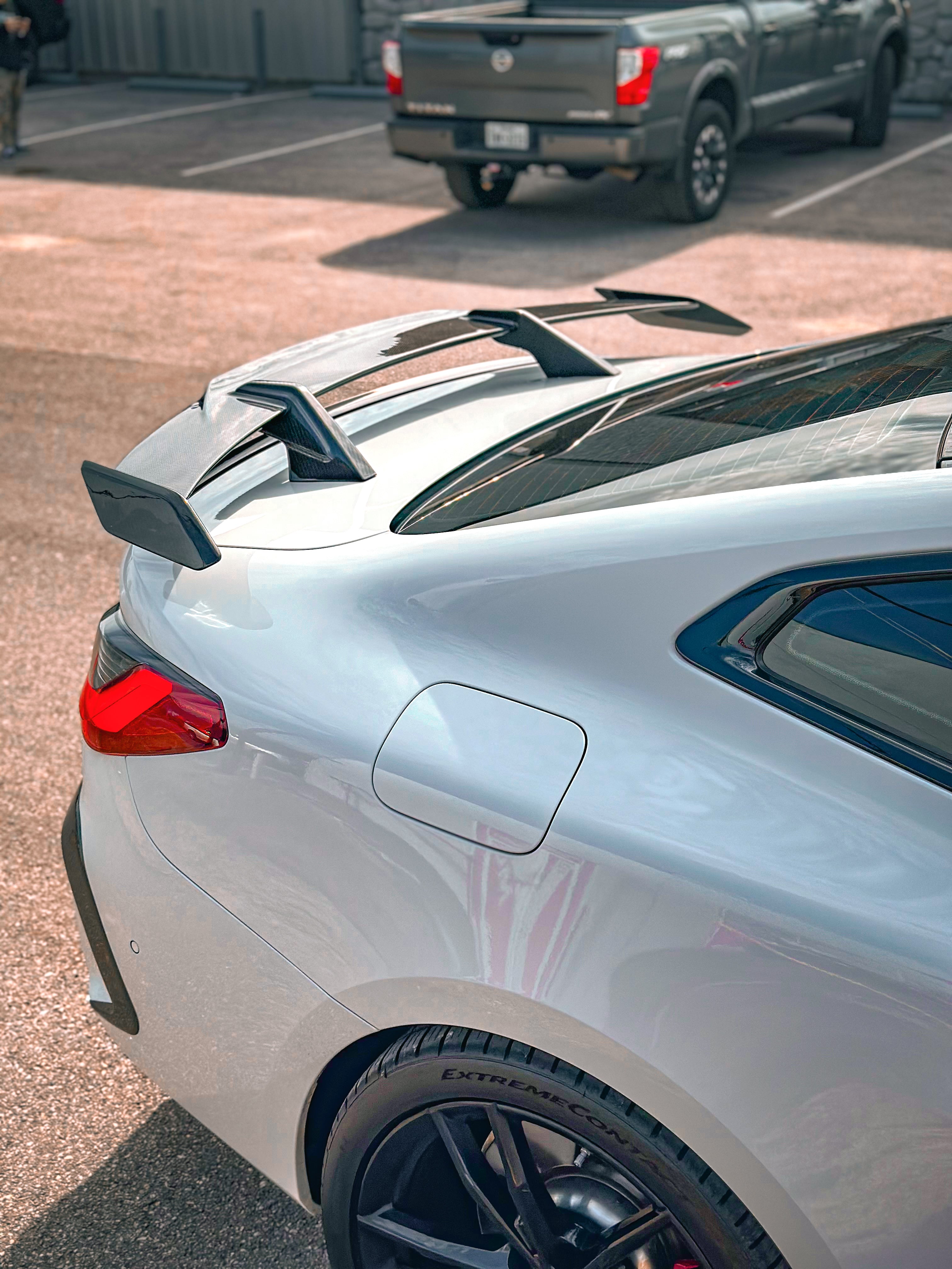 Future Design MP Style Carbon Fiber Rear Spoiler Wing for BMW M3 M4 G8 ...