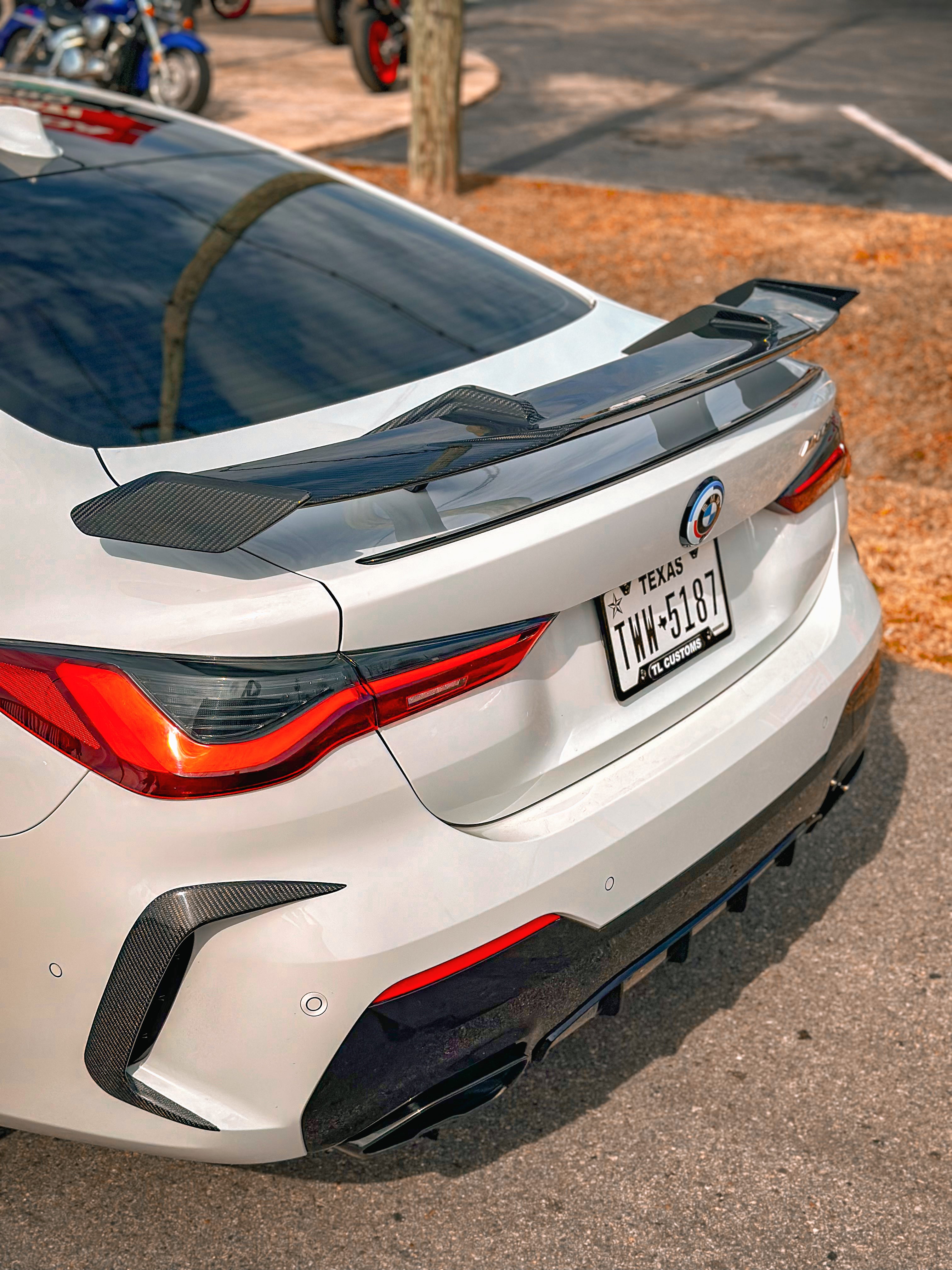 Future Design MP Style Carbon Fiber Rear Spoiler Wing for BMW M3 M4 G8 ...