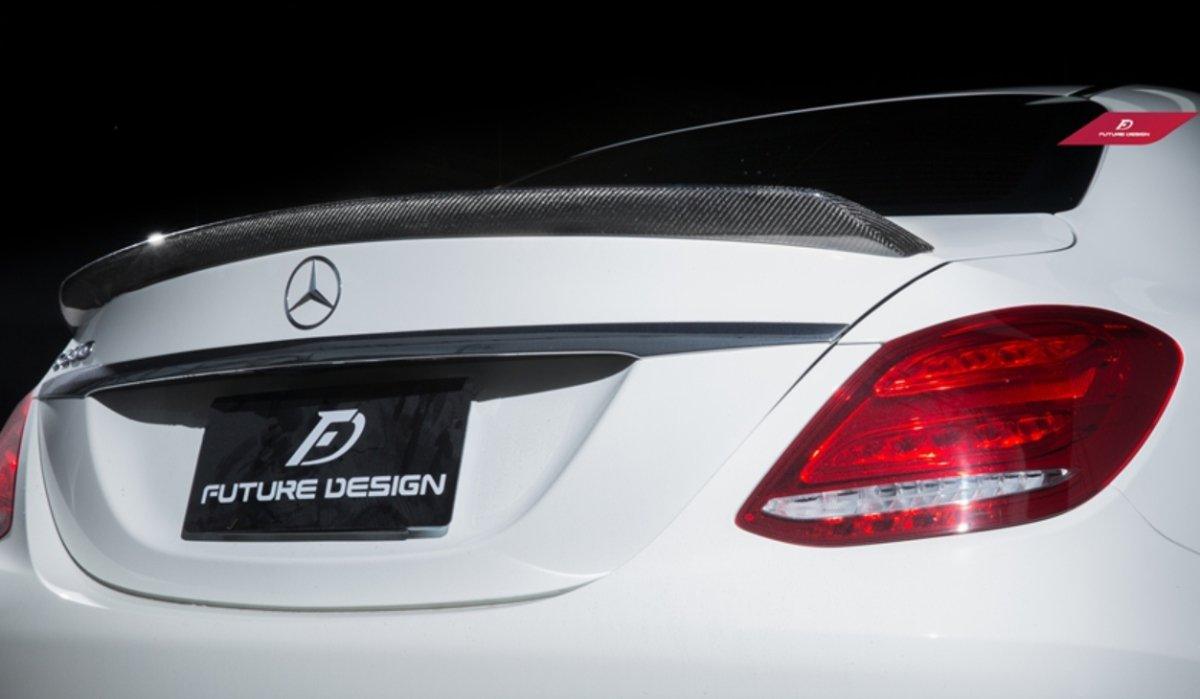 mercedes c class lip spoiler 2015-2021 Benz C-Class W205 Sedan IMP Performance Carbon Fiber Trunk Product Features For 2022-2024 Mercedes Benz C-Class
