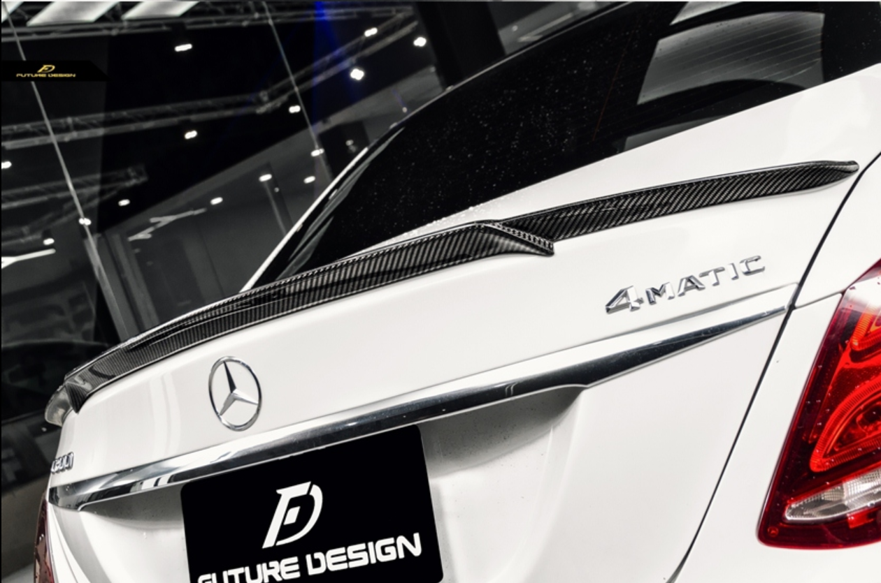 Mercedes Benz W253 GLC Coupe AMG Style Carbon Fibre Boot Spoiler