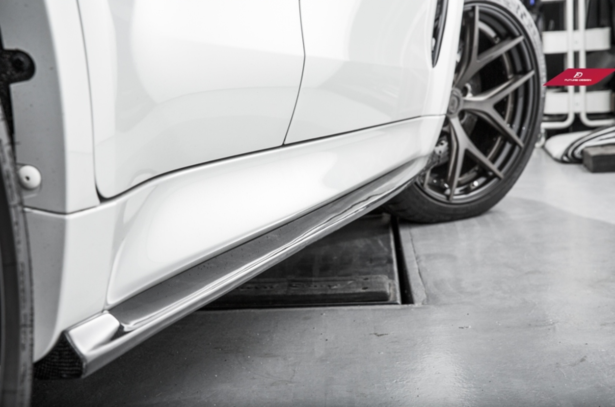 Future Design 3D STYLE Carbon Fiber SIDE SKIRTS for BMW X5 X5M X6 X6M –  Future Design Carbon