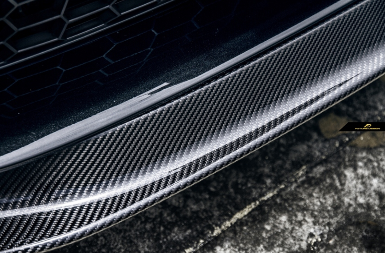 Future Design RKP STYLE Carbon Fiber FRONT LIP for BMW F85 X5M 2015-2018