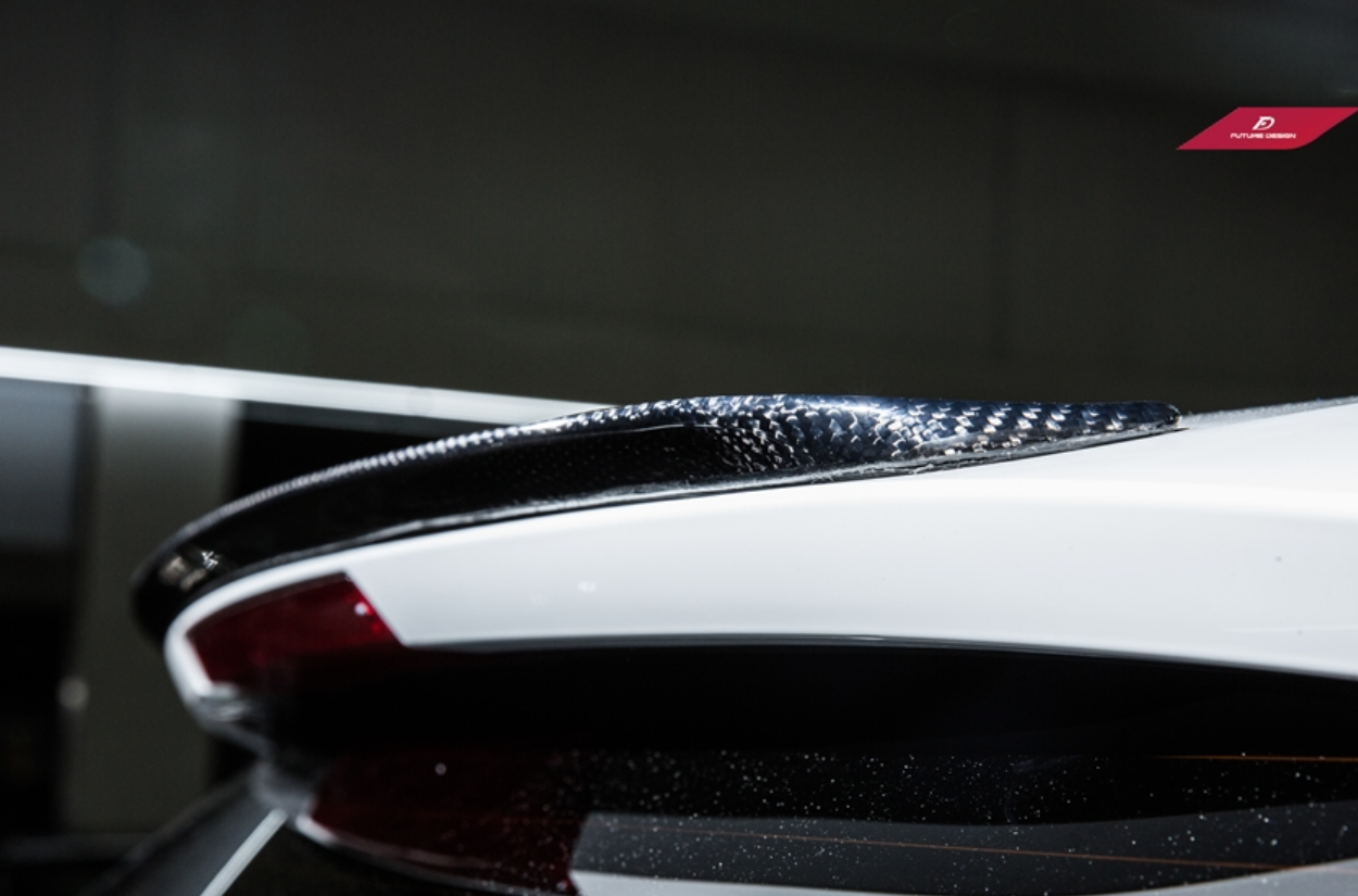 Future Design Carbon Fiber Rear Roof Spoiler MP Style for BMW F85 X5M / F15 X5