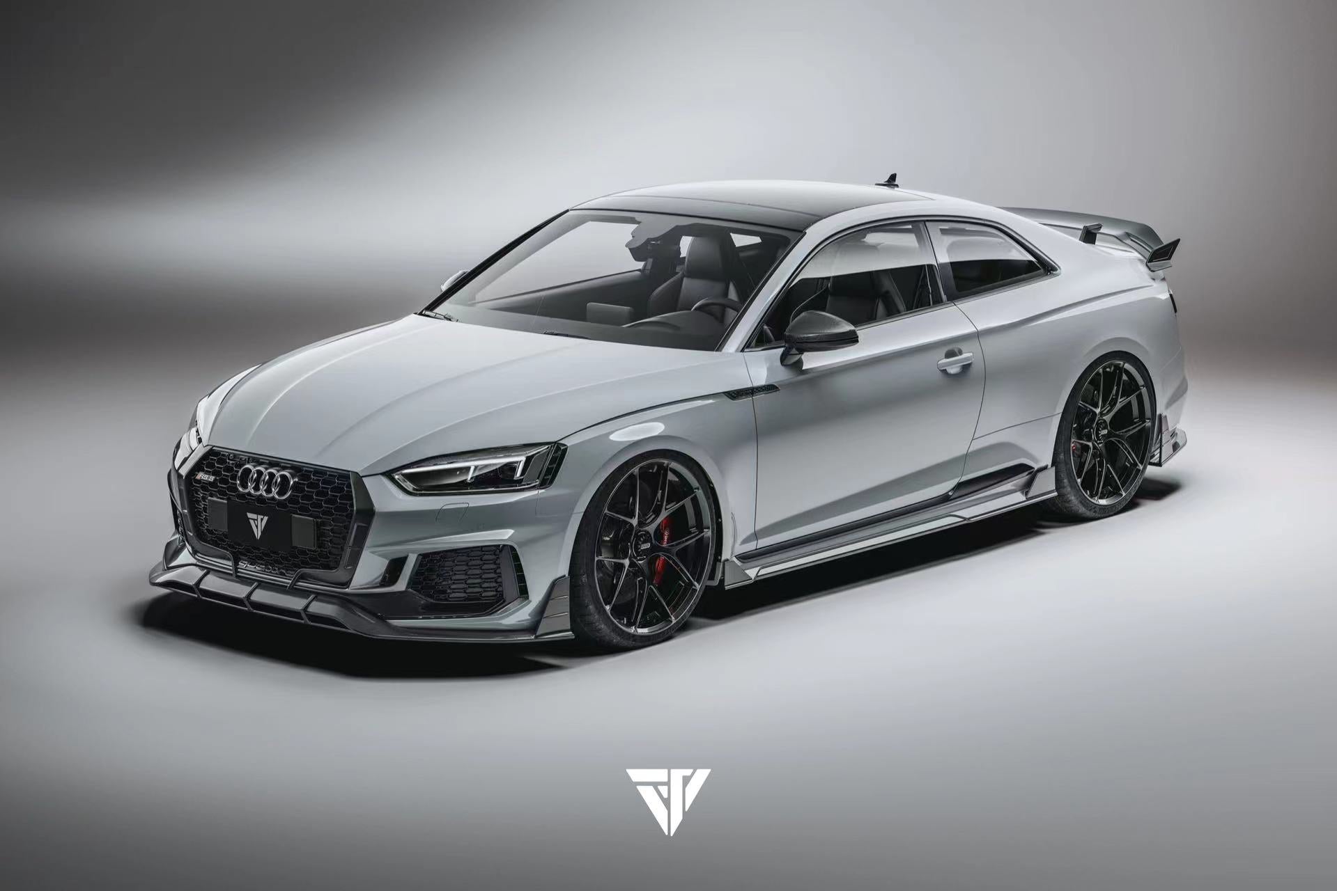 Future Design Carbon Fiber SIDE SKIRTS - "Blaze kit" for Audi RS5 B9 2 Door 2017-2019