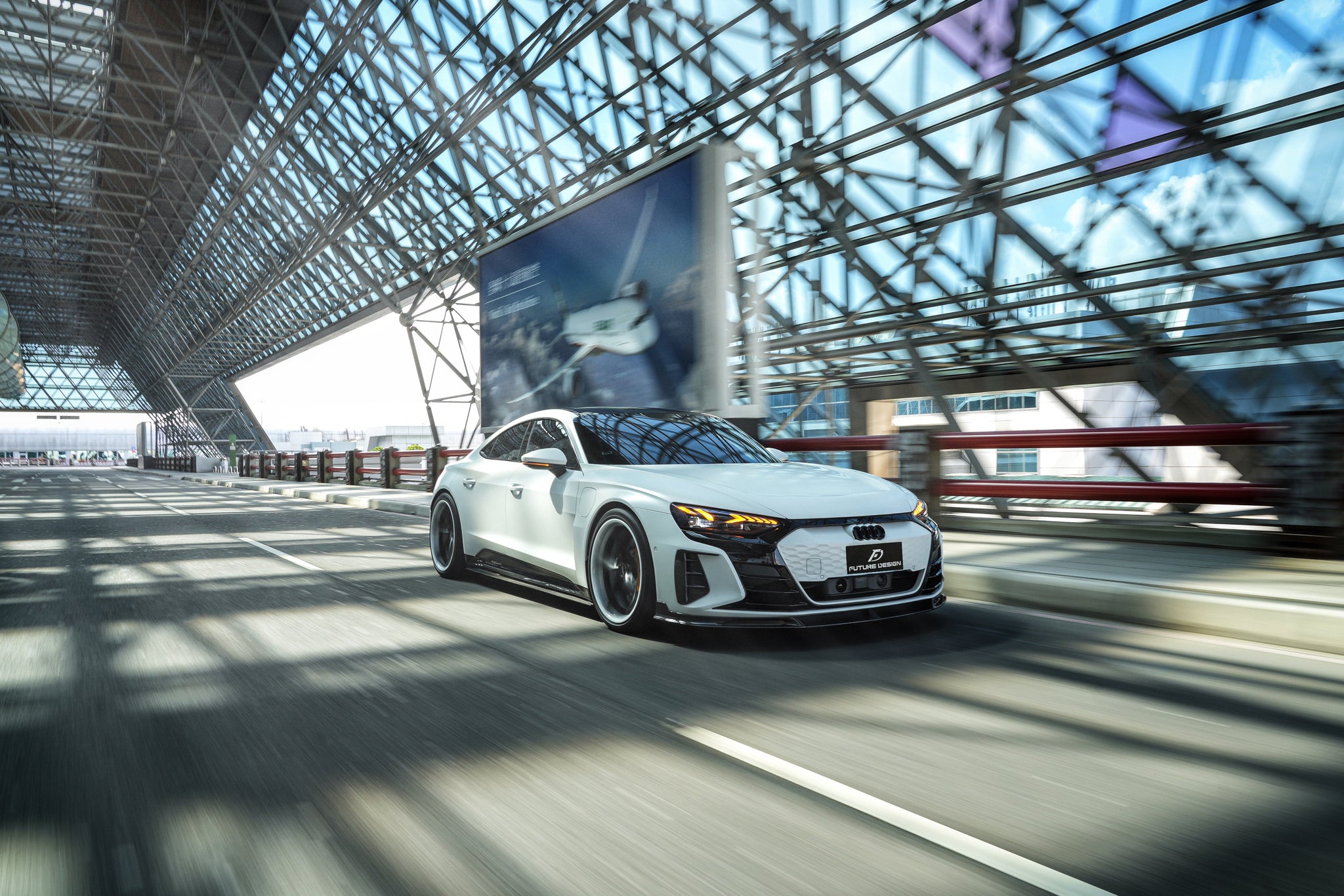 Future Design Carbon Fiber SIDE SKIRTS for Audi e-Tron GT