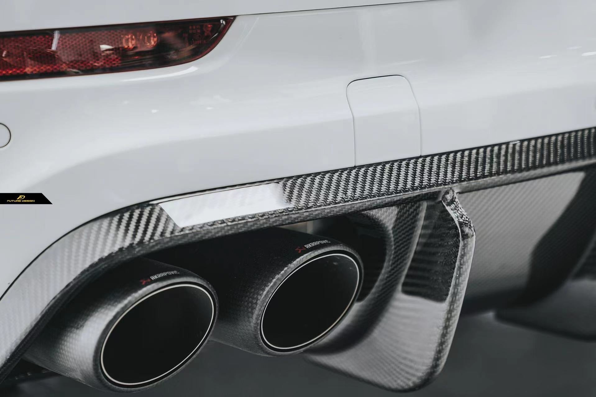 Future Design Carbon Fiber REAR DIFFUSER for Porsche Cayenne Coupe 9Y3