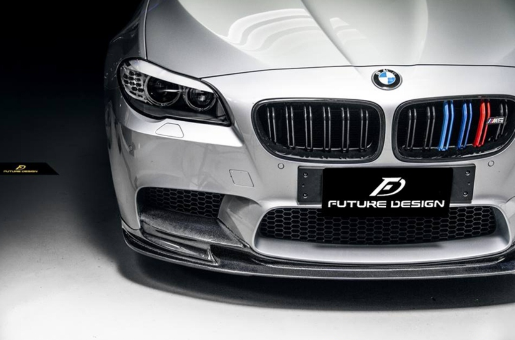 Future Design Carbon Fiber Front Lip 3D Style for BMW M5 F10