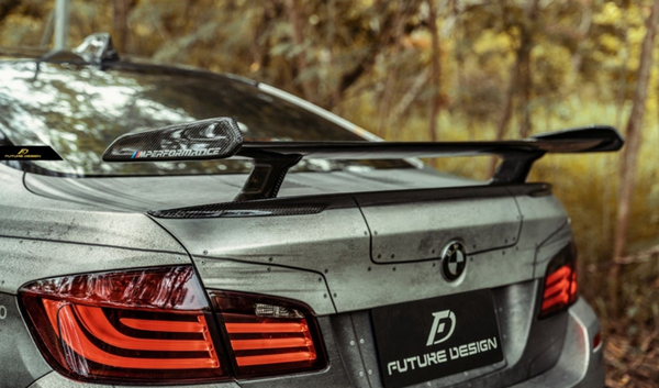 Future Design DTM Style Carbon Fiber Rear Spoiler Wing for BMW M5 & 5 –  Future Design Carbon
