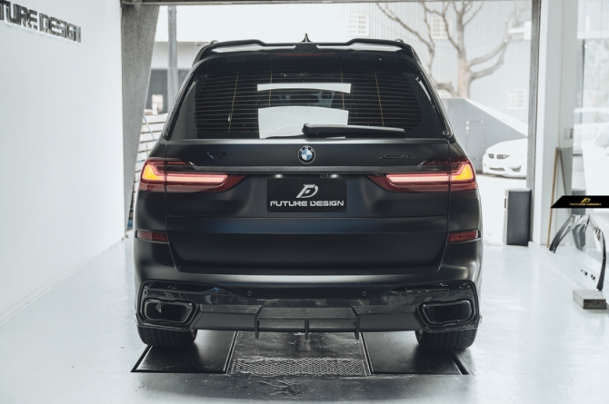 Future Design FD Carbon Fiber REAR ROOF SPOILER for BMW X7 G07 2020-ON