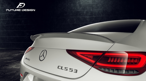FD Carbon Fiber Rear Spoiler For CLS450 CLS53 W257 C257 2019-ON
