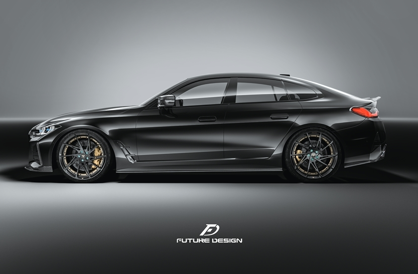 Future Design FD Carbon Fiber SIDE SKIRTS for BMW 4 Series G26 Gran coupe 430i M440i 2022-ON