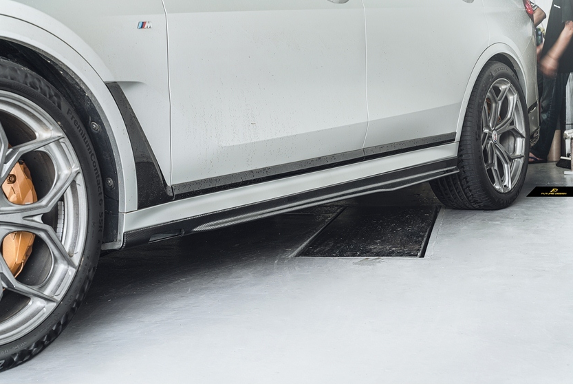 Future Design FD Carbon Fiber SIDE SKIRTS for BMW X7 G07 2020-ON