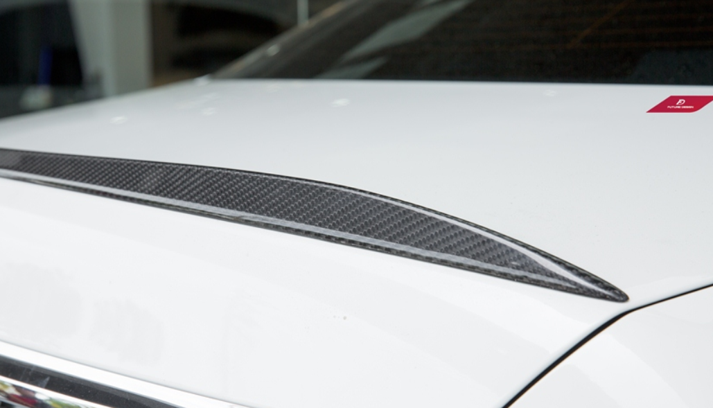 Future design E63 STYLE Carbon Fiber REAR SPOILER for Mercedes Benz E-Class E43 E53 E63 W213 2017-ON