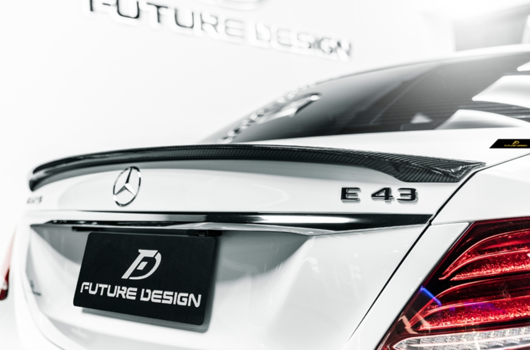 Future design FD V1 Carbon Fiber REAR SPOILER for Mercedes Benz E-Class E43 E53 E63 W213 2017-ON