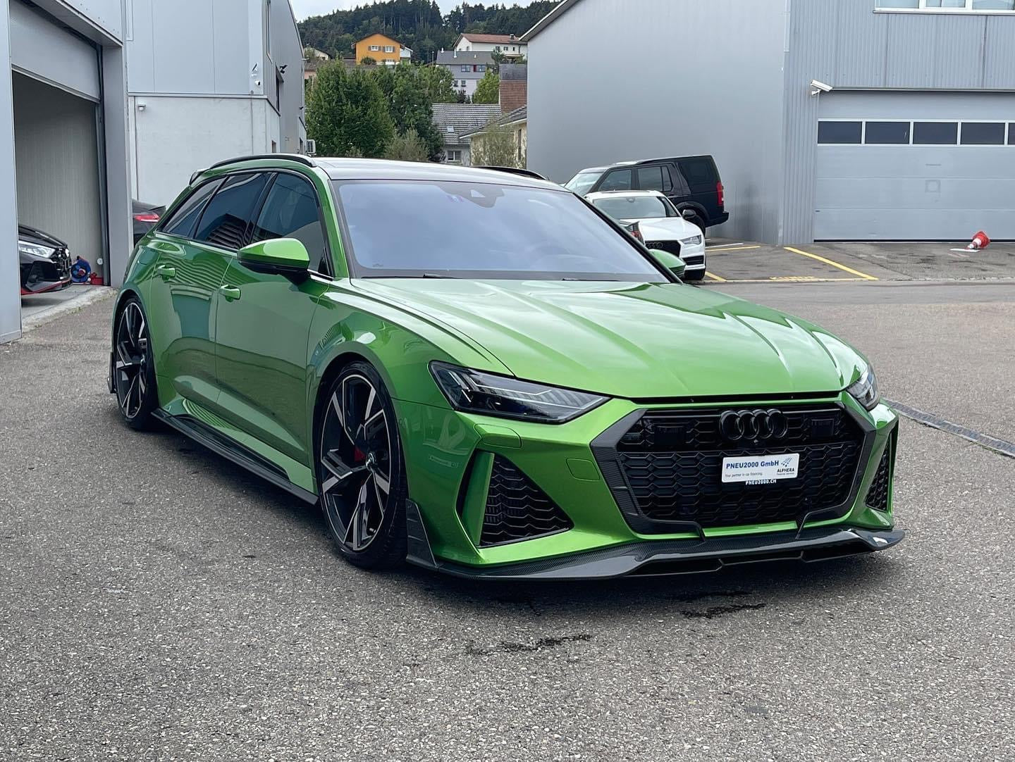 Future Design Blaze Carbon Fiber FRONT LIP SPLITTER for Audi RS6 RS7 C8 2020-ON
