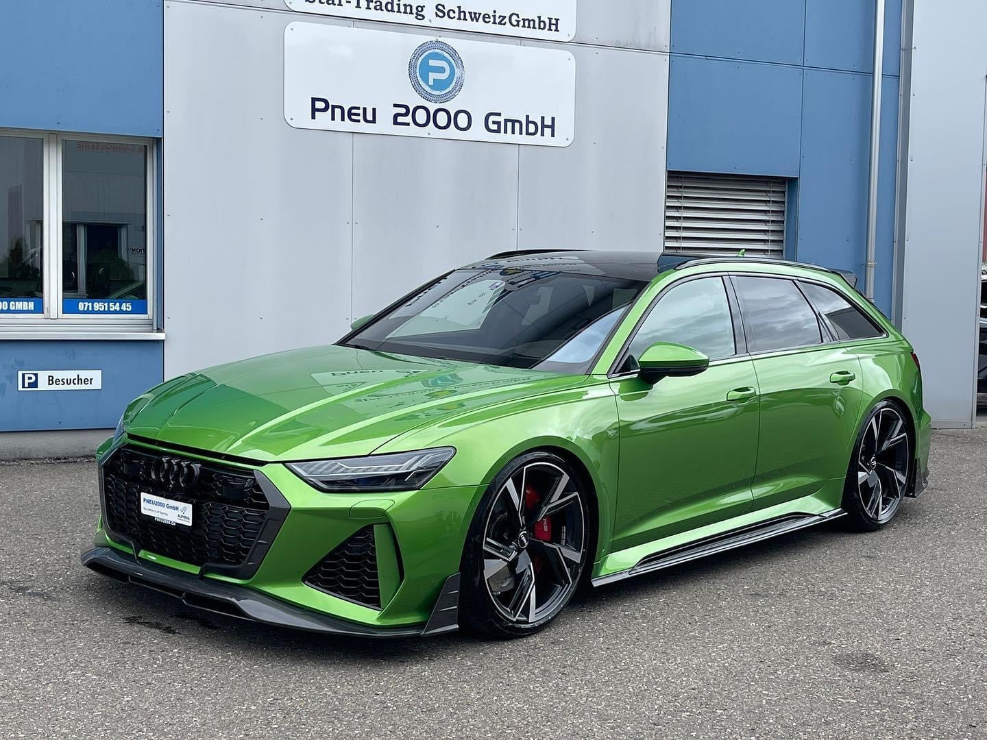 Future Design Blaze Carbon Fiber FRONT LIP SPLITTER for Audi RS6 RS7 C8 2020-ON